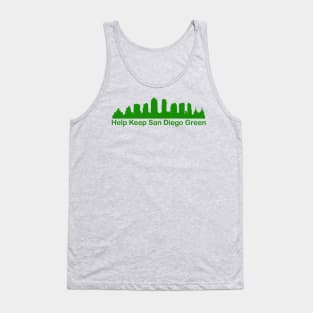 Help Keep San Diego Green - Recycle Tank Top